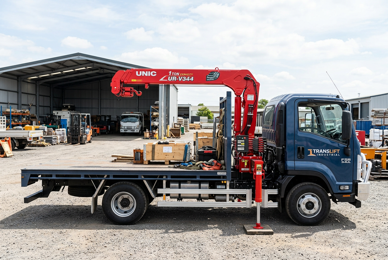 xe tải kia gắn cẩu tadano 1 tấn