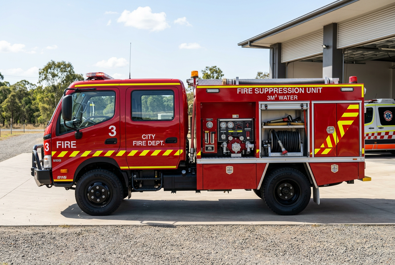 xe chữa cháy hino 7,5 khối